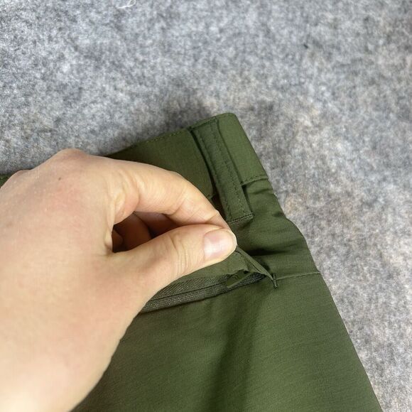 Fabletics The Only Pant Men's Large Olive Green Performance Chino Stretch - Picture 10 of 11